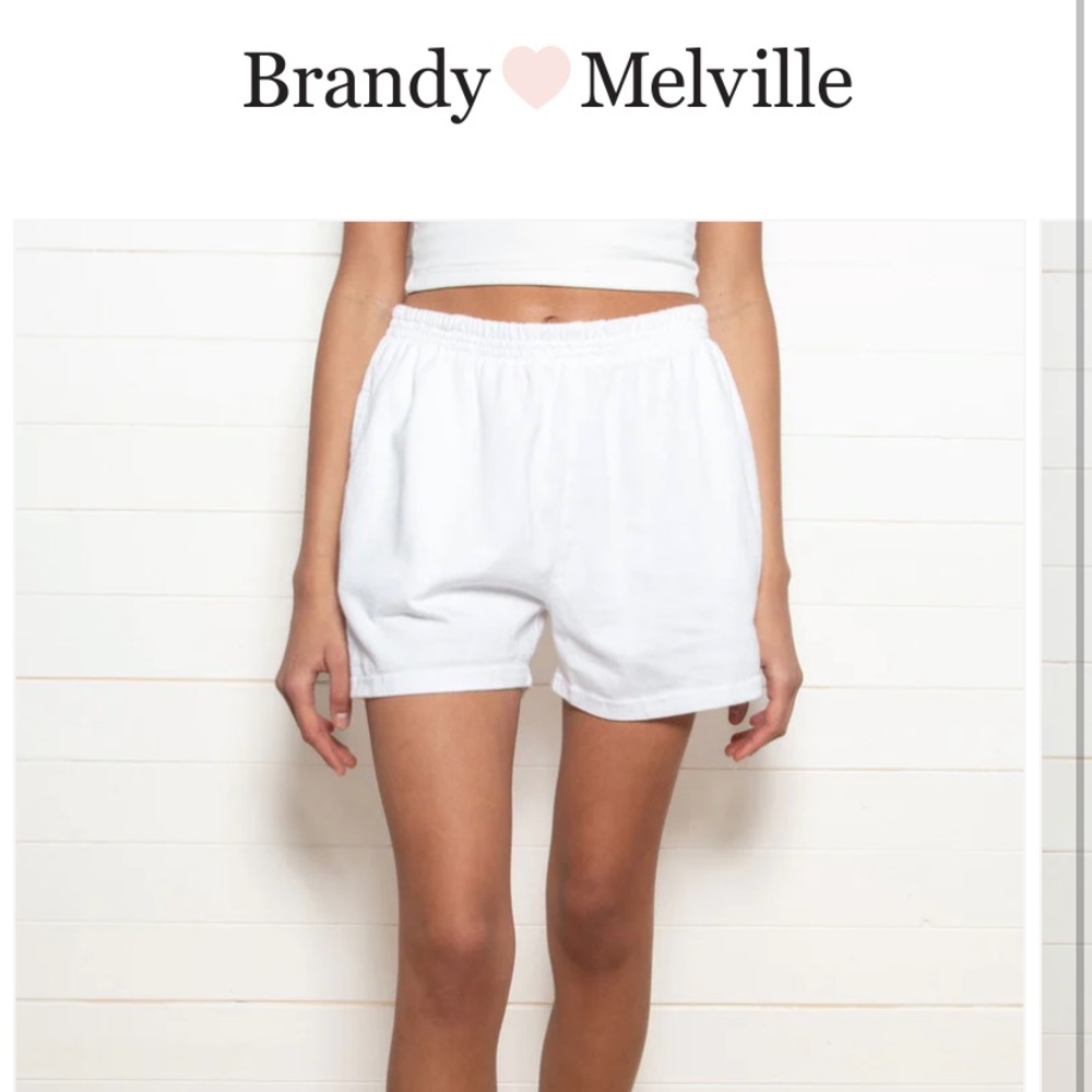 Brandy Melville Rosa Sweatshorts